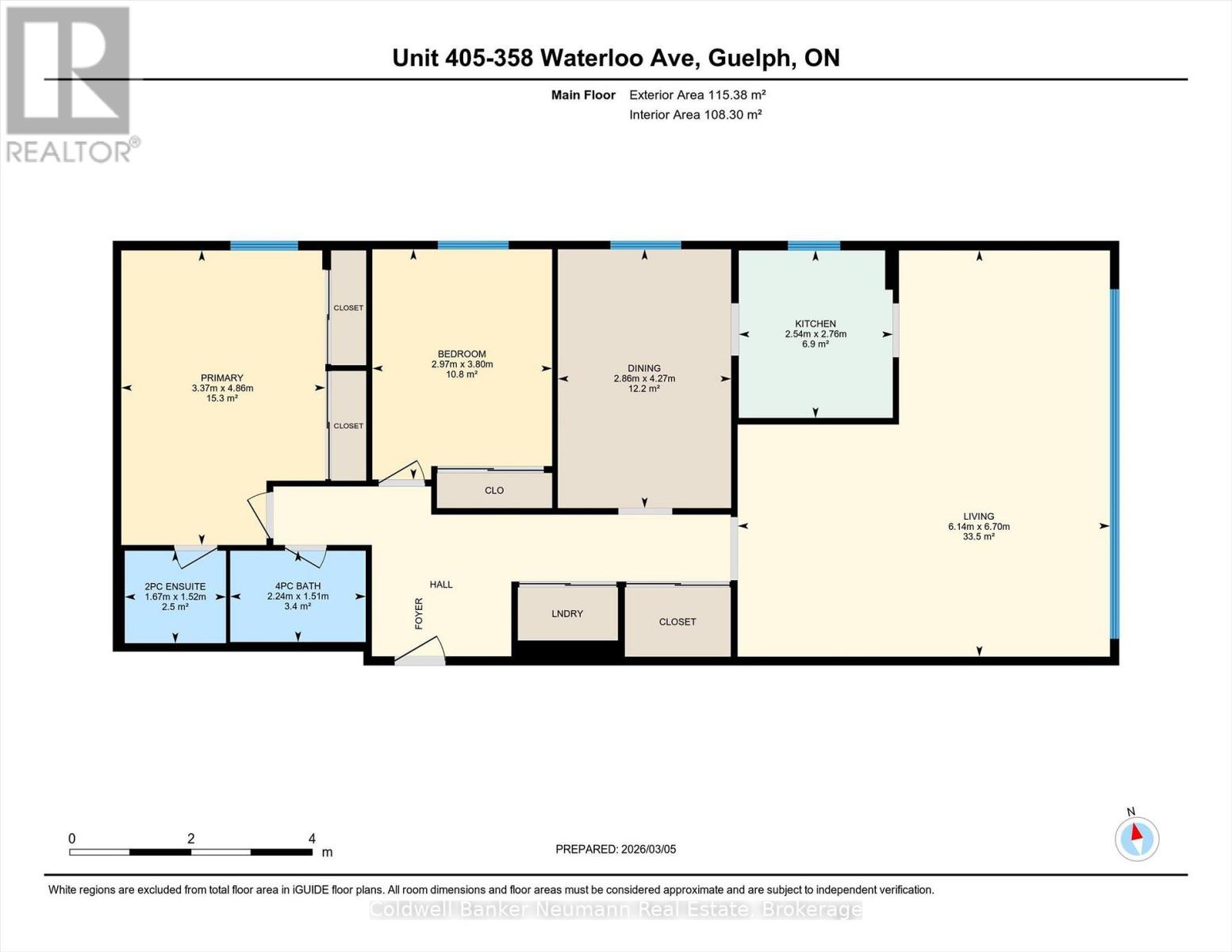 405 - 358 Waterloo Avenue, Guelph, Ontario N1H 7Y3 - Photo 15 - X12860358