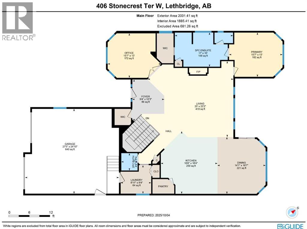 406 Stonecrest Terrace W, Lethbridge, Alberta  T1K 5T1 - Photo 41 - A2285040