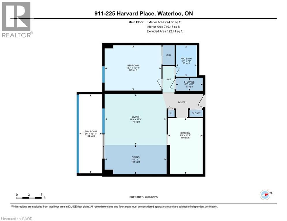 225 Harvard Place Unit# 911, Waterloo, Ontario  N2J 4H4 - Photo 19 - 40806679