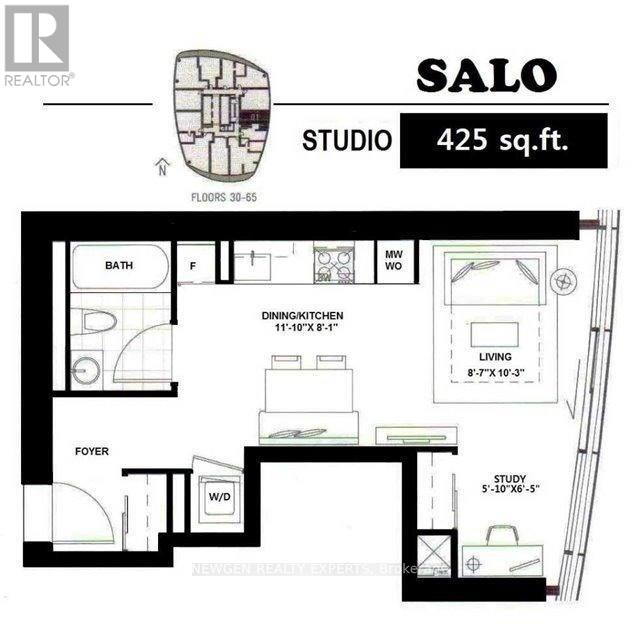 4601 - 14 YORK STREET, Toronto, Ontario