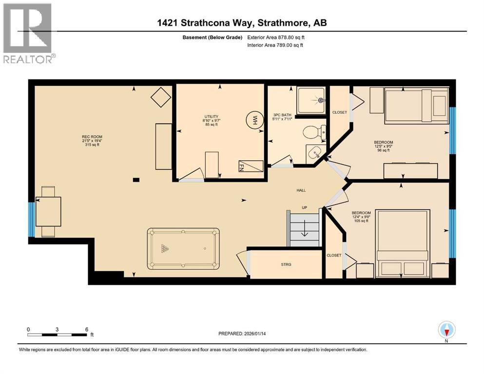 1421 Strathcona Way, Strathmore, Alberta  T1P 1S2 - Photo 37 - A2278379