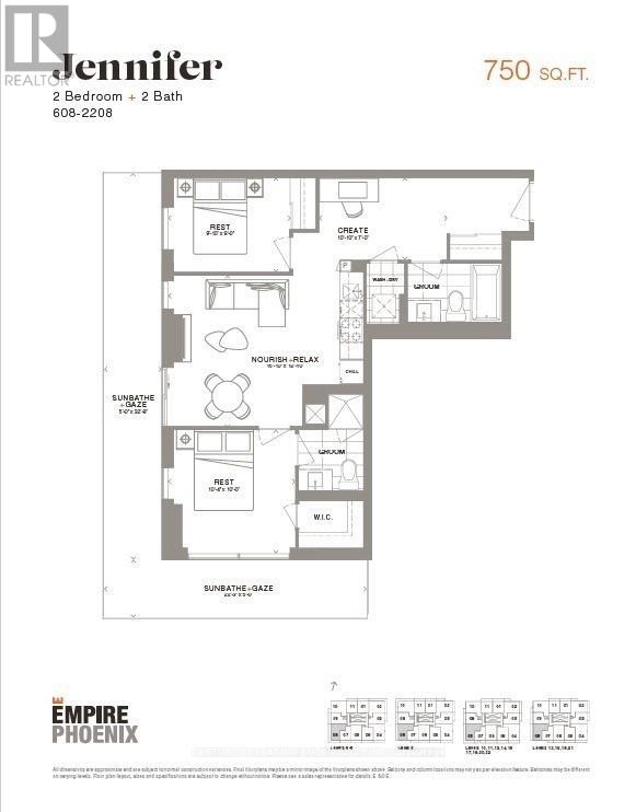 1908 - 251 Manitoba Street, Toronto, Ontario  M8Y 4G9 - Photo 3 - W12844314