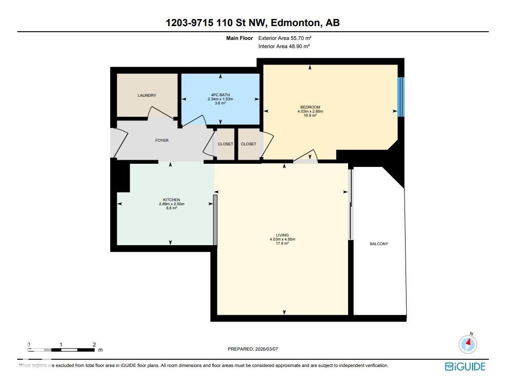 #1203 9715 110 St Nw, Edmonton, Alberta  T5K 2M1 - Photo 23 - E4476619