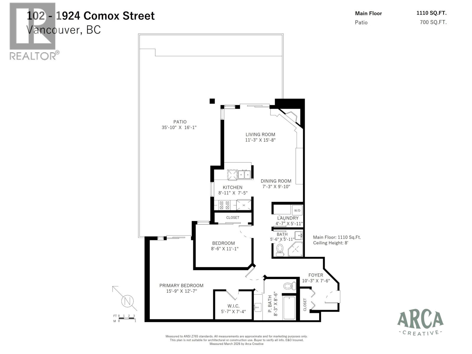 102 1924 Comox Street, Vancouver, British Columbia  V6G 1R4 - Photo 38 - R3097595