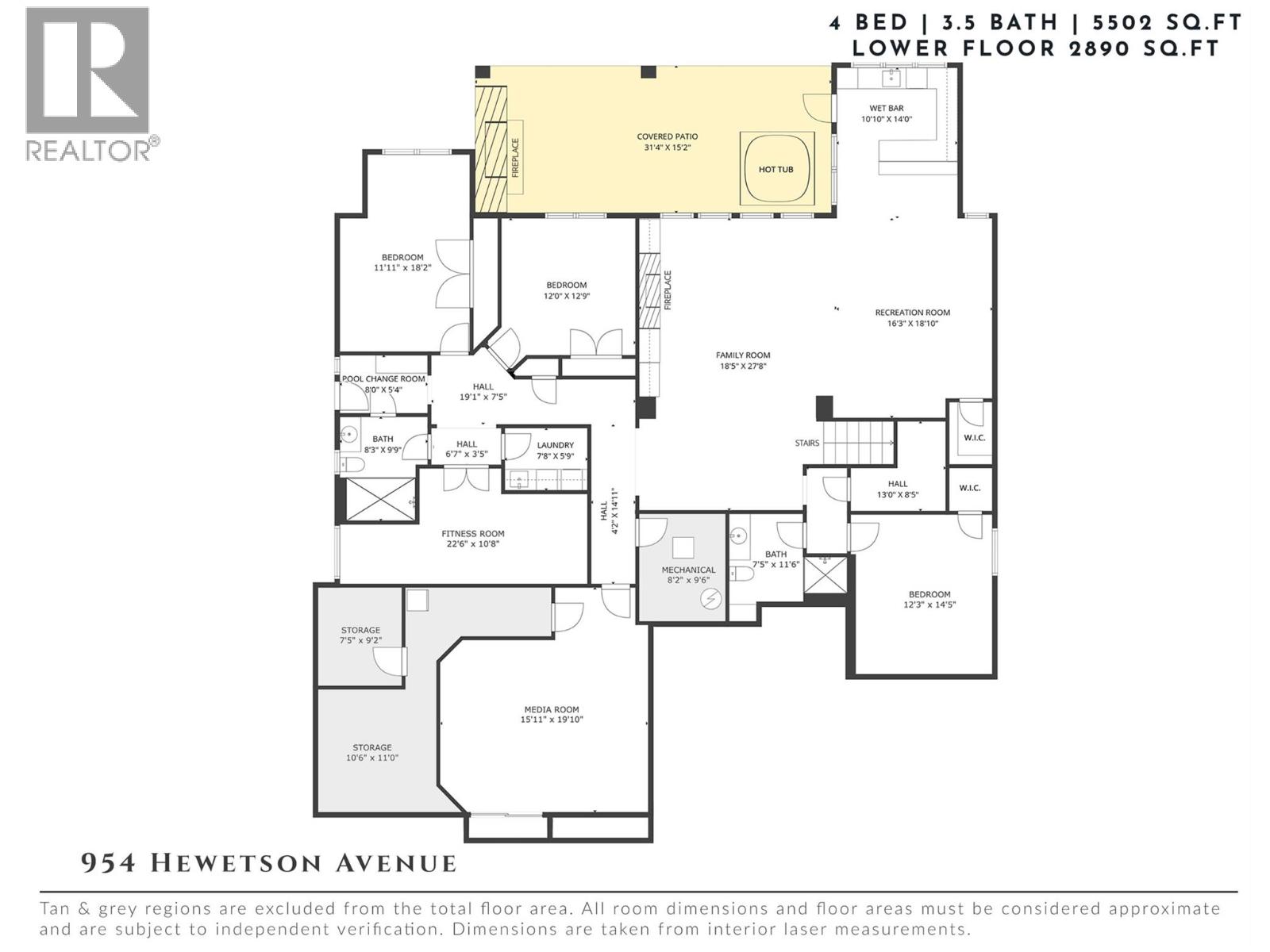 954 Hewetson Avenue, Kelowna, British Columbia  V1W 5H8 - Photo 69 - 10376538