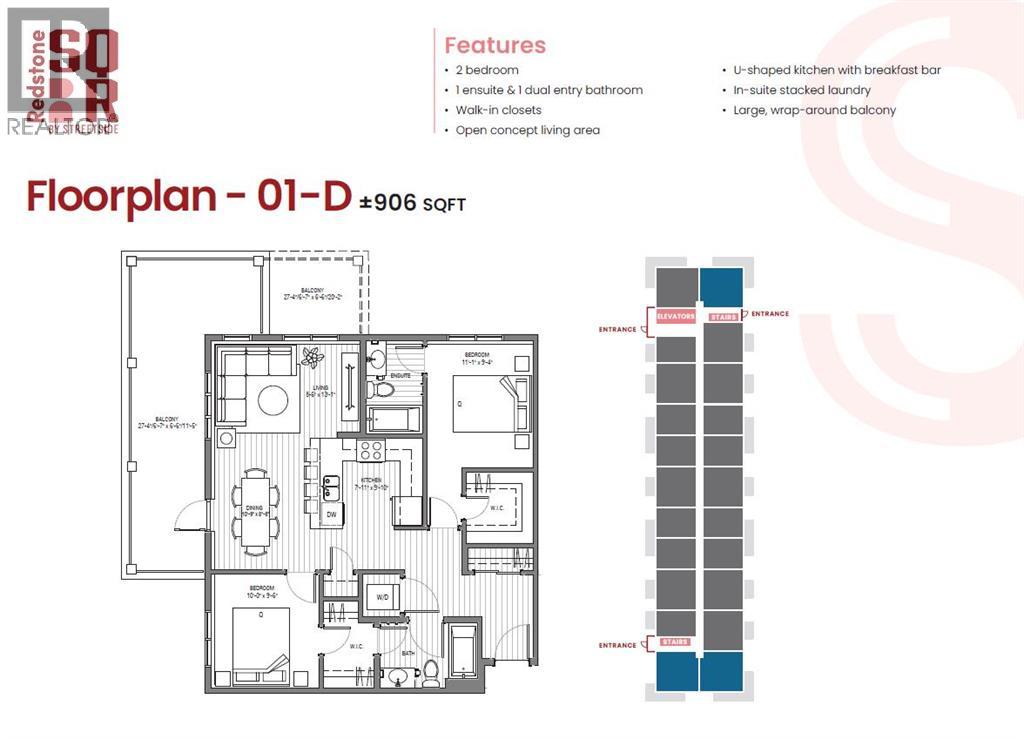 1101, 65 Red Embers Plaza Ne, Calgary, Alberta  T3N 2W4 - Photo 3 - A2289975