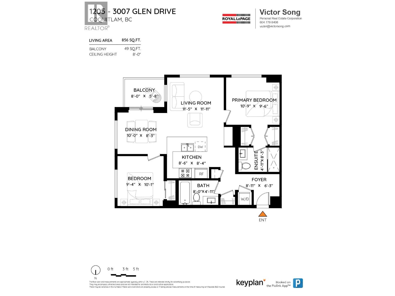 1205 3007 Glen Drive, Coquitlam, British Columbia  V3B 0L8 - Photo 32 - R3097596