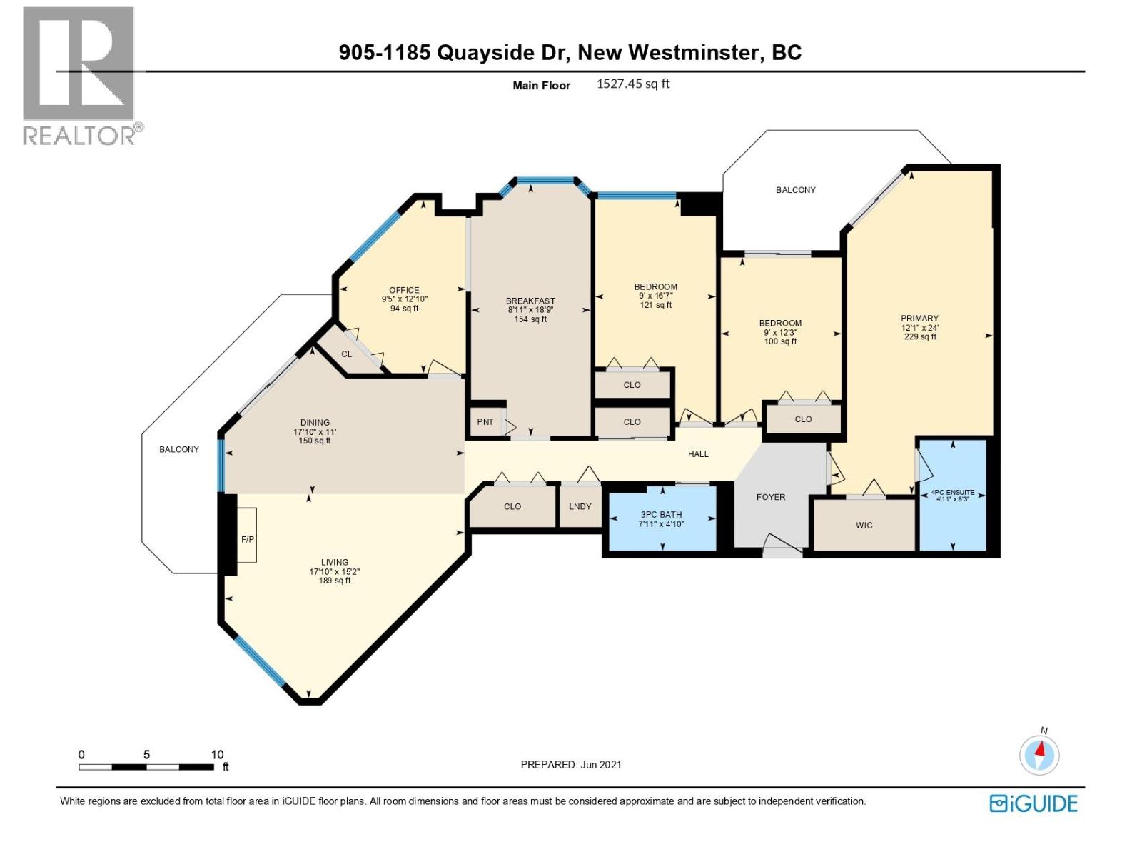 905 1185 Quayside Drive, New Westminster, British Columbia  V3M 6T8 - Photo 35 - R3088454