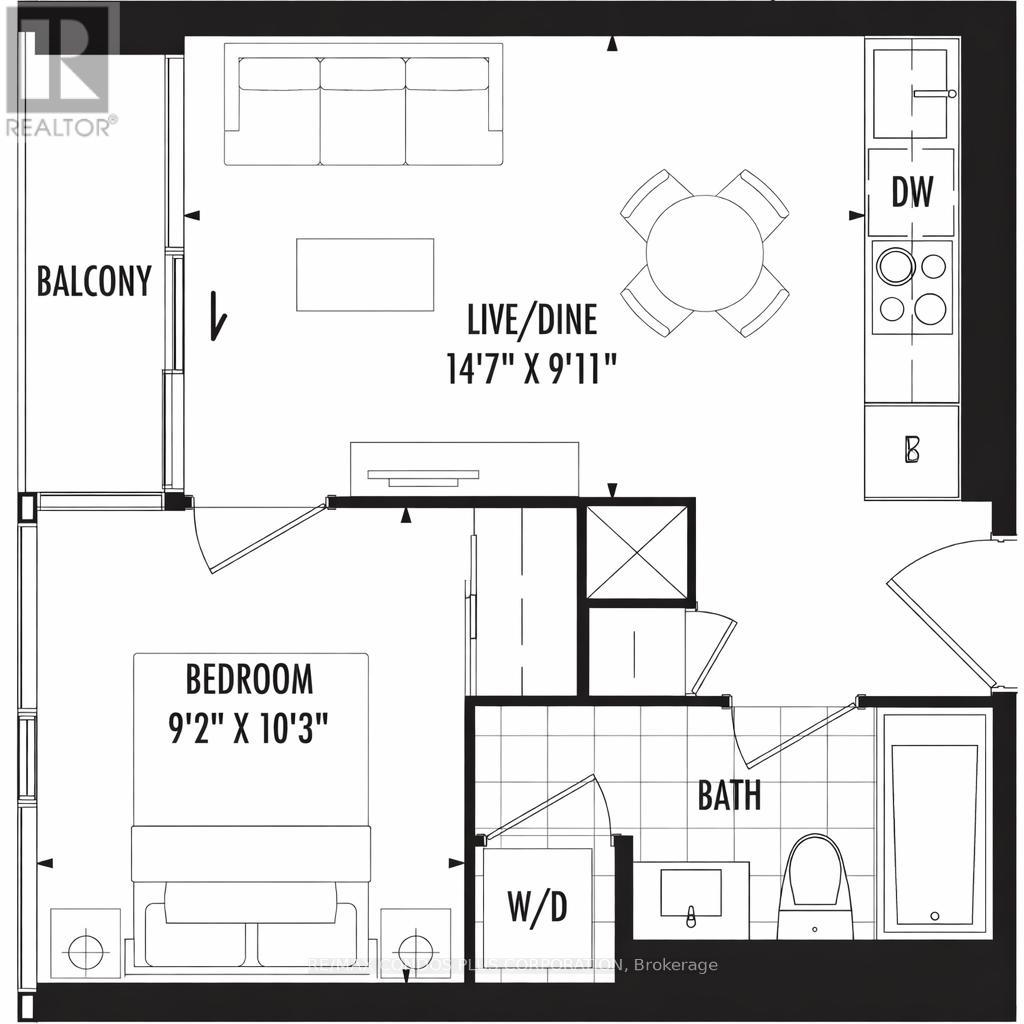 1617 - 158 Front Street E, Toronto, Ontario  M5A 0K9 - Photo 15 - C12864302