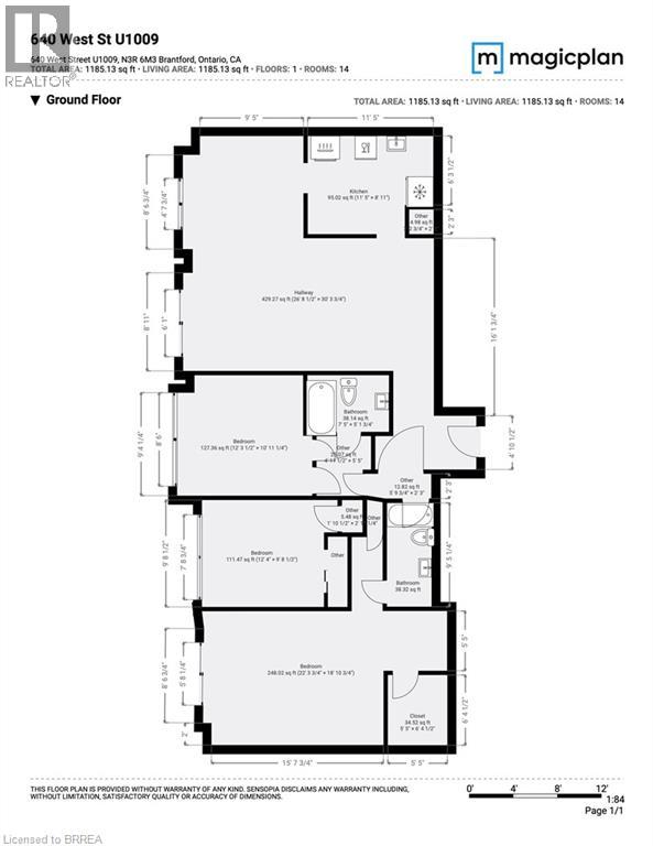 640 WEST Street Unit# 1009, Brantford, Ontario