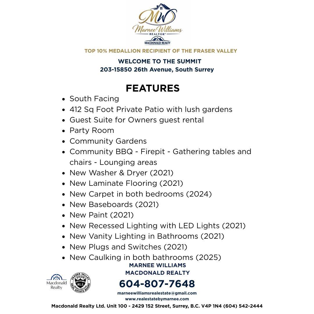 203 15850 26 Avenue, Surrey, British Columbia  V3Z 2N6 - Photo 38 - R3096475