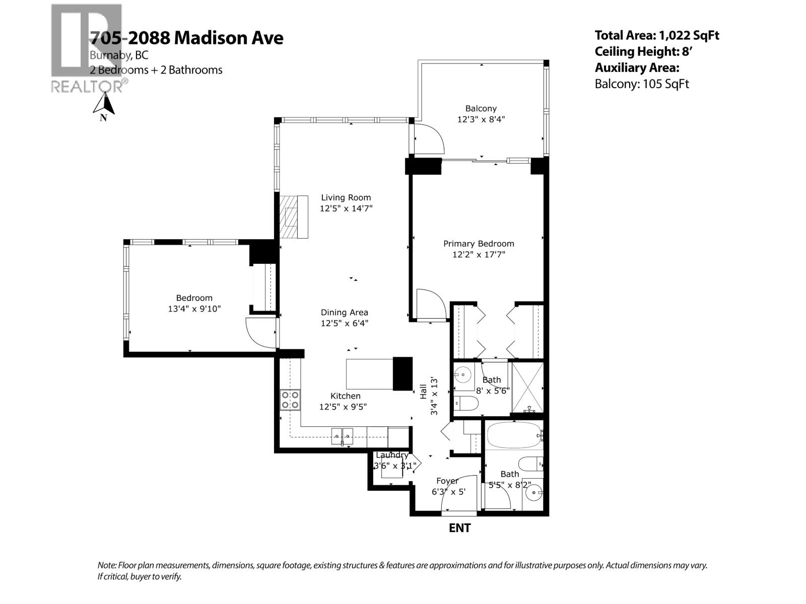 705 2088 Madioson Avenue, Burnaby, British Columbia  V5C 6T5 - Photo 17 - R3098205