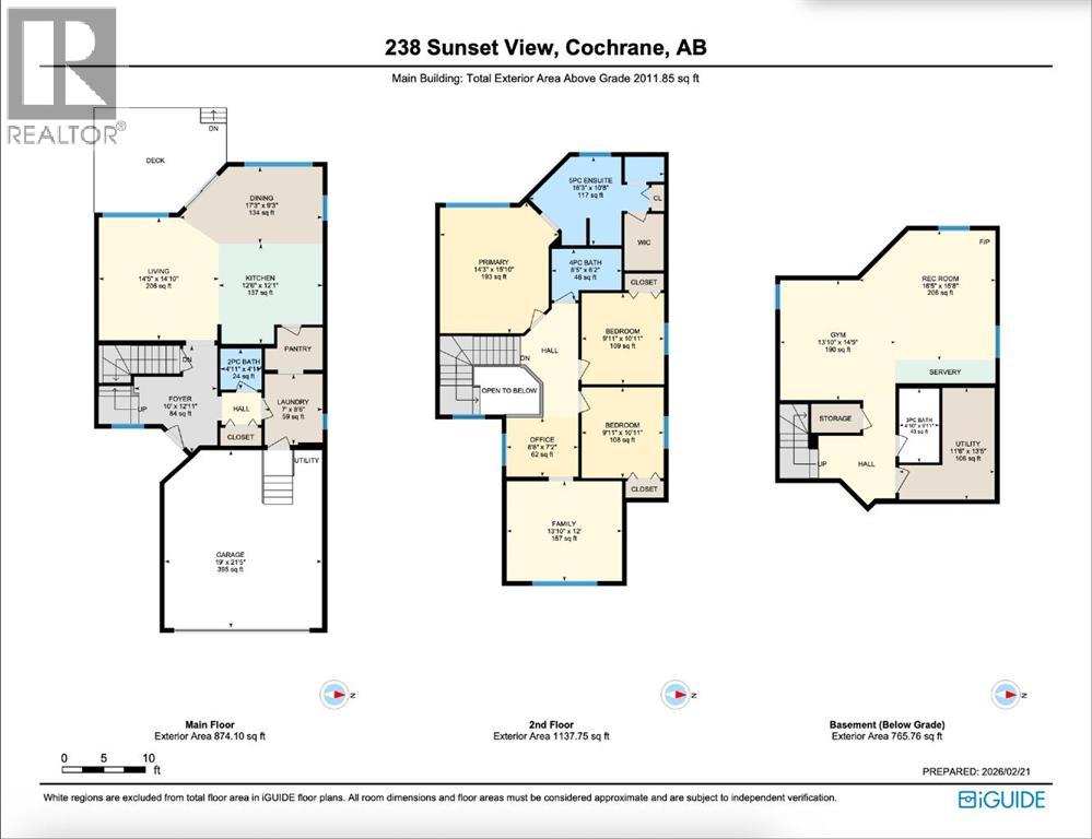 238 Sunset View, Cochrane, Alberta  T4C 4R3 - Photo 40 - A2288446