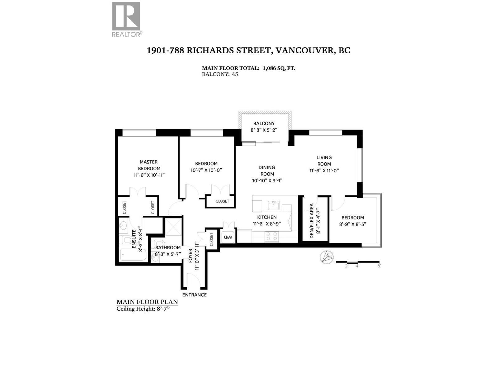 1901 788 Richard Street, Vancouver, British Columbia  V6B 0C7 - Photo 15 - R3095840