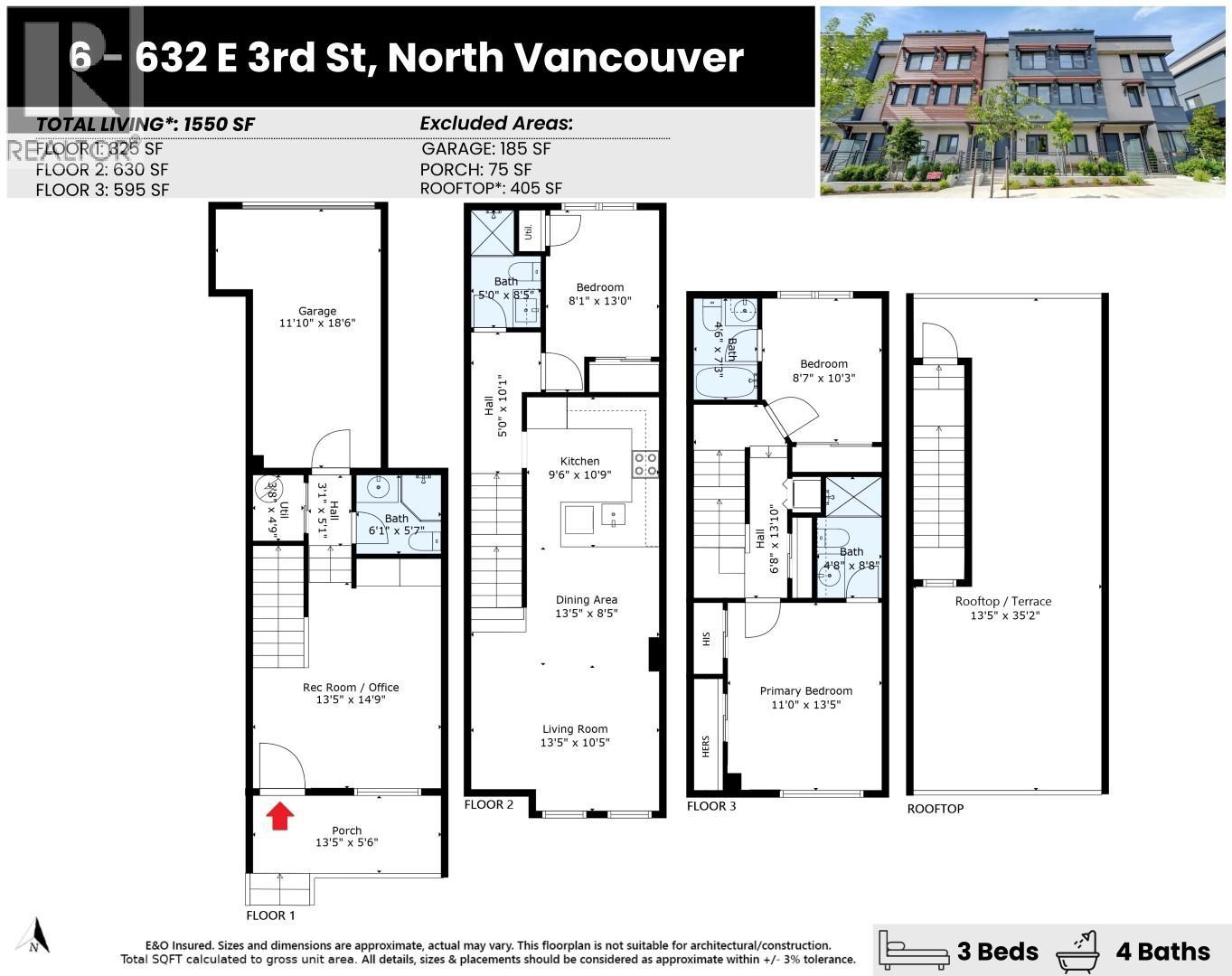6 632 E 3rd Street, North Vancouver, British Columbia  V7L 0J1 - Photo 2 - R3098322