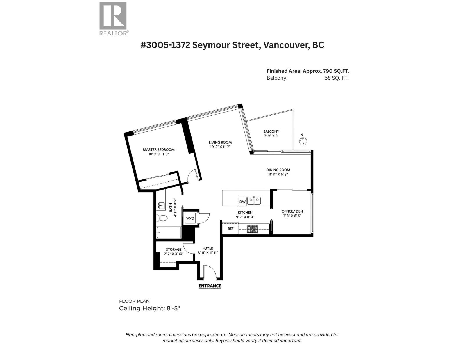 3005 1372 Seymour Street, Vancouver, British Columbia  V6Z 2P7 - Photo 40 - R3098370