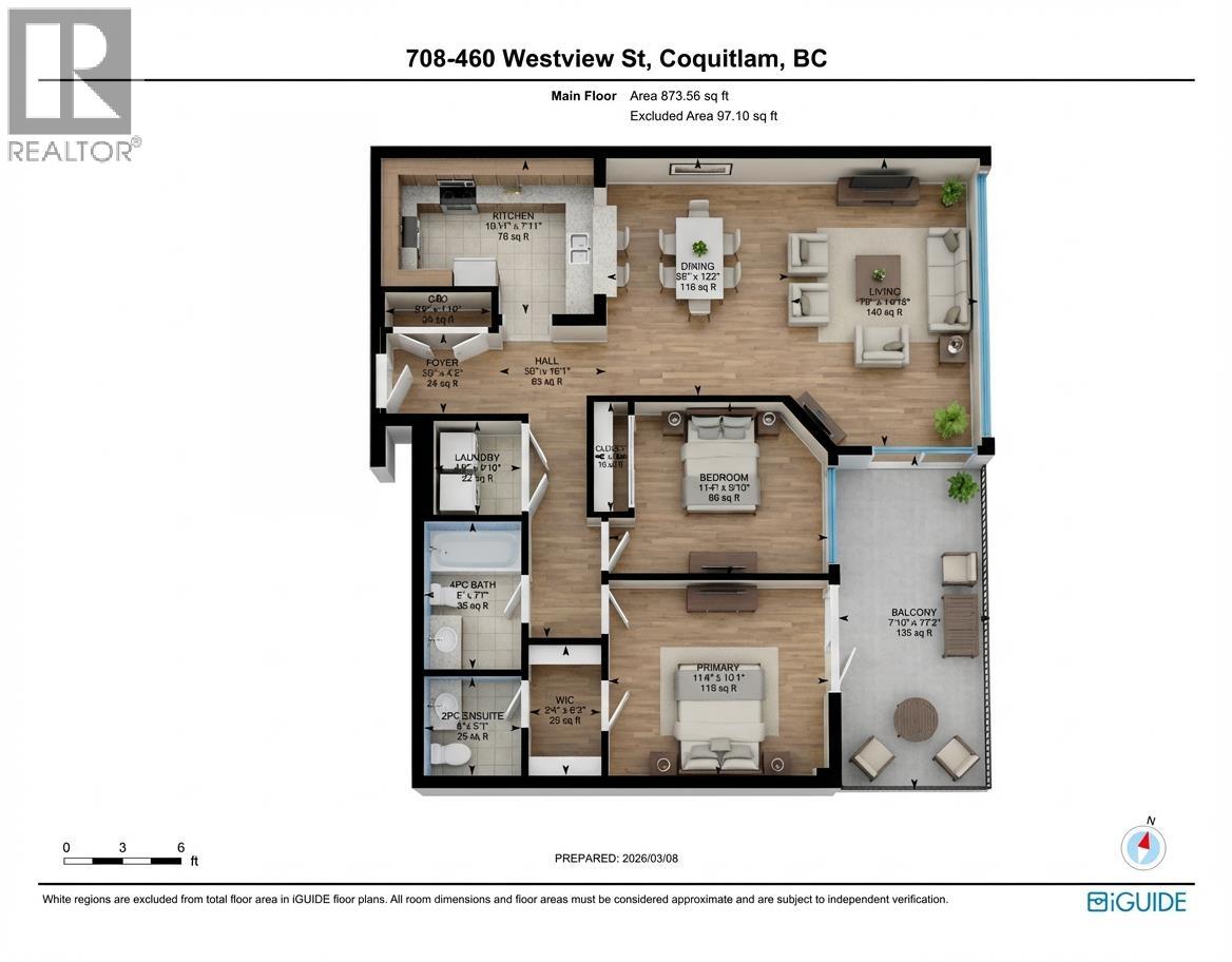 708 460 Westview Street, Coquitlam, British Columbia  V3K 6C9 - Photo 22 - R3098392