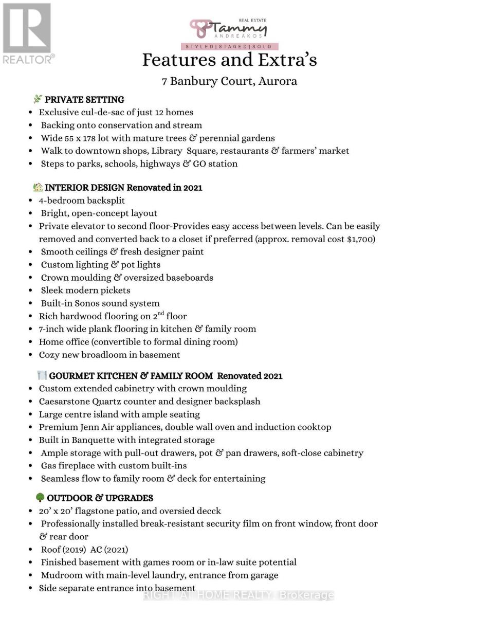 7 Banbury Court, Aurora, Ontario  L4G 3M8 - Photo 41 - N12837960