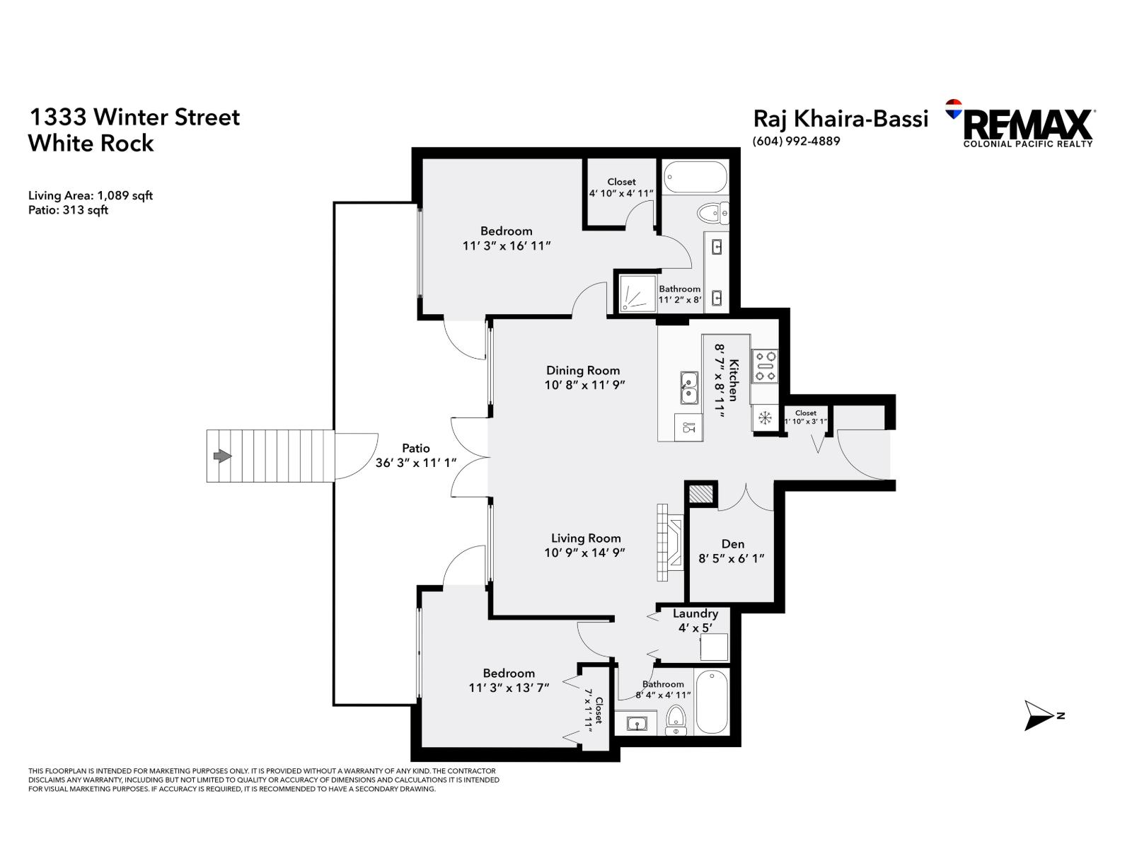 103 1333 Winter Street, White Rock, British Columbia  V4B 3Y2 - Photo 27 - R3097002