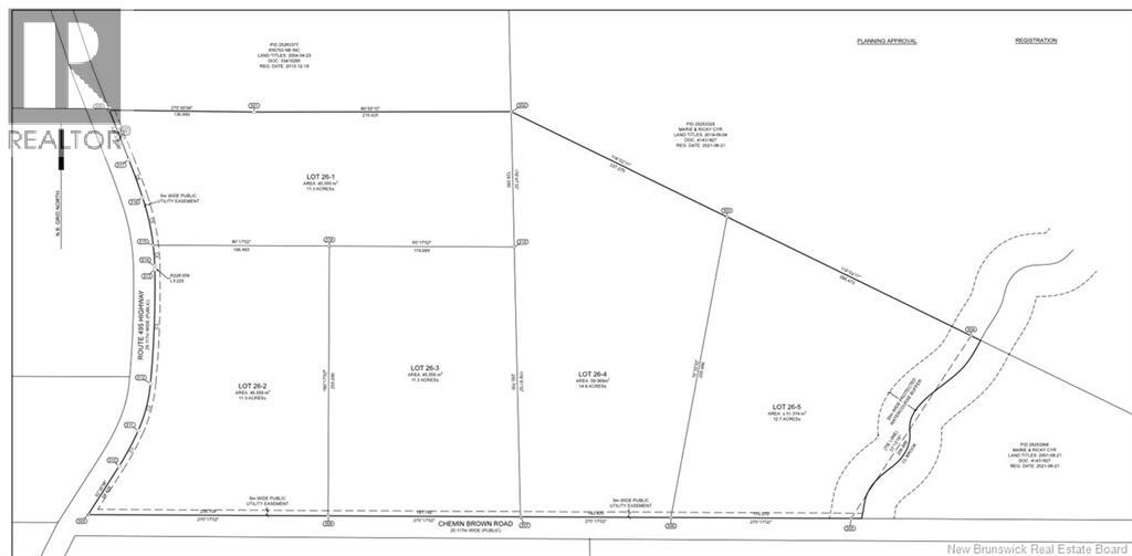 Lot 26-5 Brown Rd, South Branch, New Brunswick  E4W 3L3 - Photo 3 - NB134584