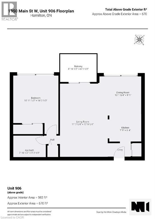 1950 Main Street W Unit# 906, Hamilton, Ontario  L8S 4M9 - Photo 38 - 40805240