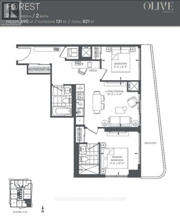 1909 - 36 Olive Avenue, Toronto, Ontario  M2N 0M4 - Photo 20 - C12871928