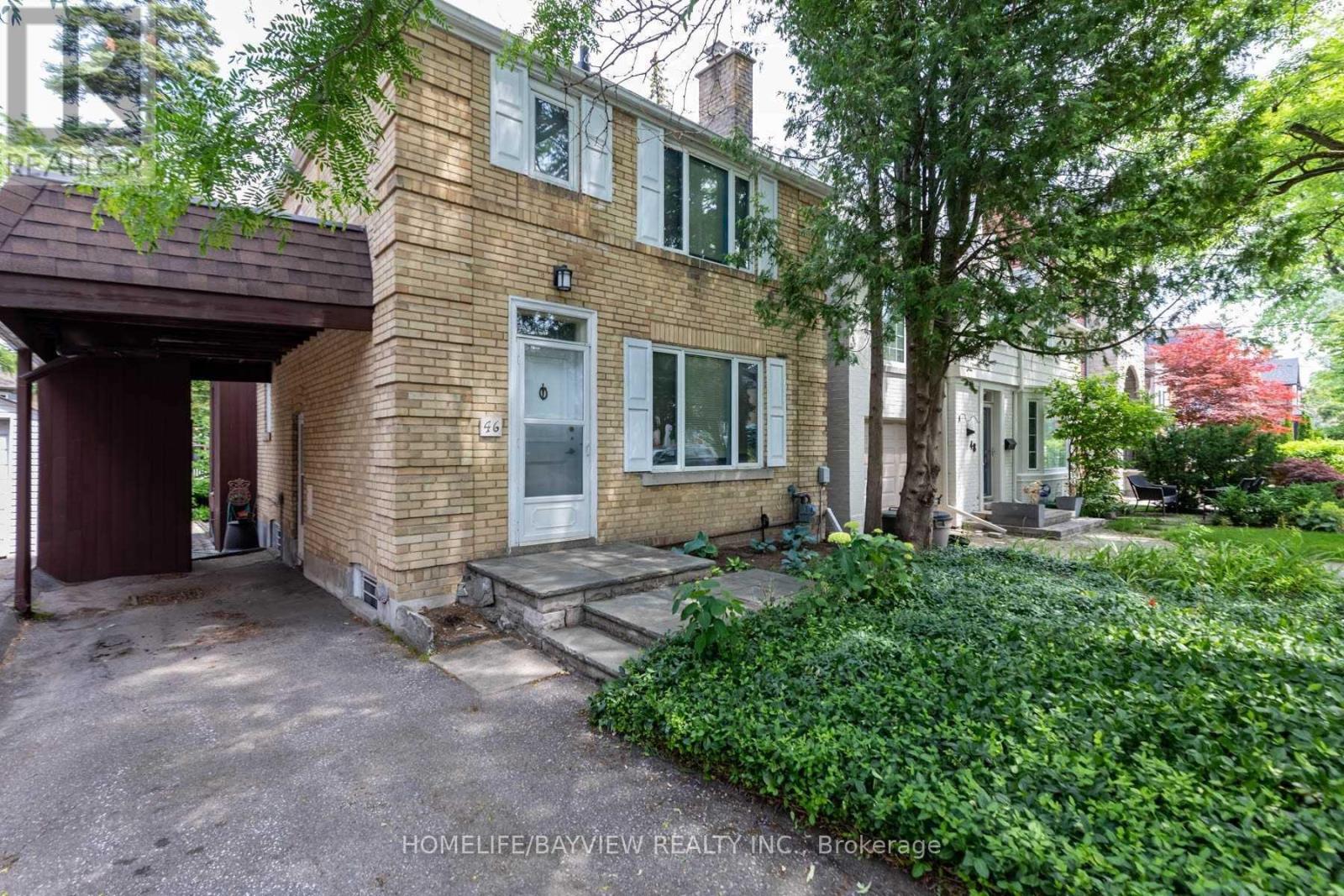 46 FAIRFIELD ROAD, Toronto, Ontario