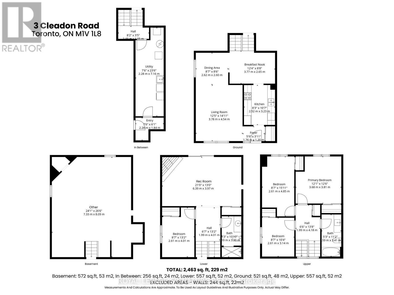 3 Cleadon Road, Toronto, Ontario  M1V 1L8 - Photo 50 - E12870224