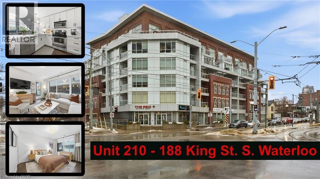 188 S KING Street S Unit# 210, Waterloo, Ontario