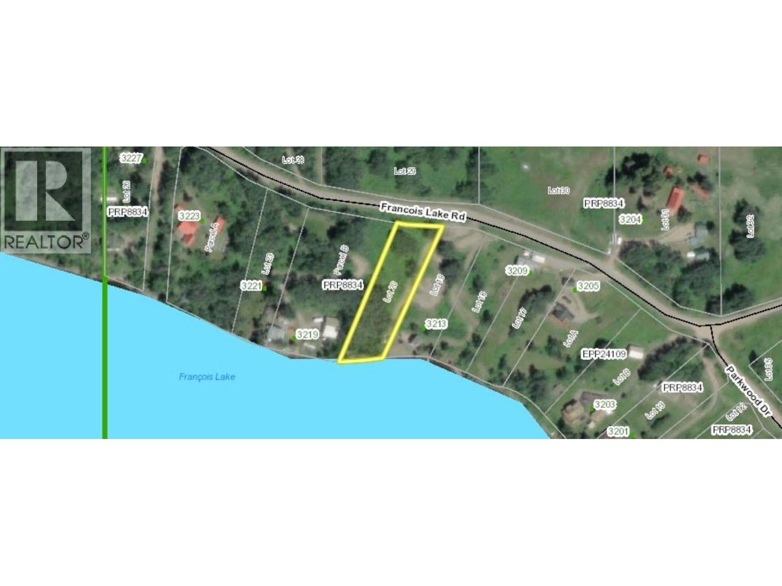 Lot 20 Francois Lake Road, Fraser Lake, British Columbia  V0J 1S0 - Photo 1 - R3098778