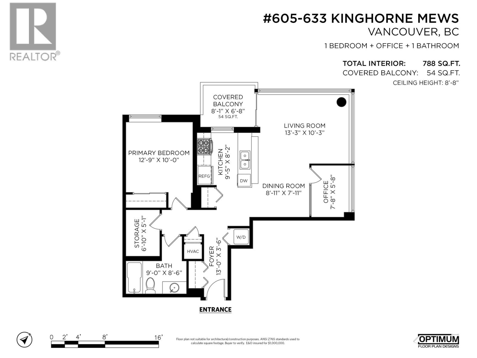 605 633 Kinghorne Mews, Vancouver, British Columbia  V6Z 3H3 - Photo 37 - R3098896