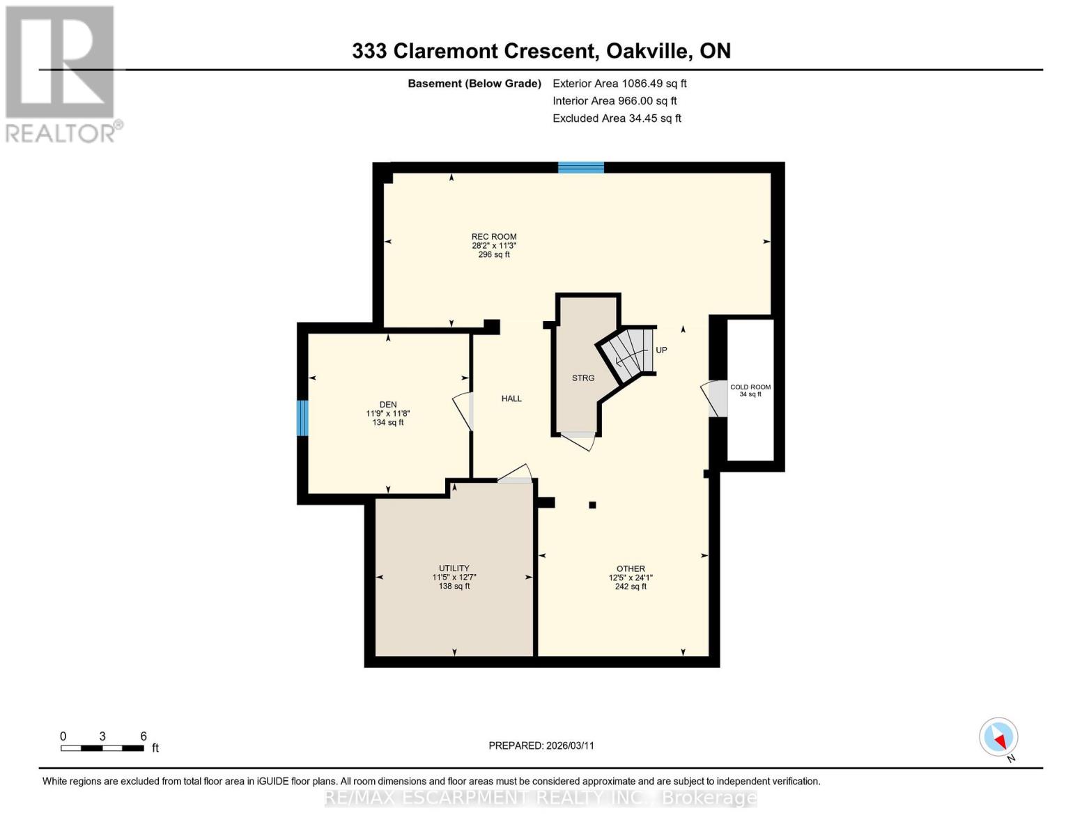 333 Claremont Crescent, Oakville, Ontario  L6J 6J9 - Photo 43 - W12873370