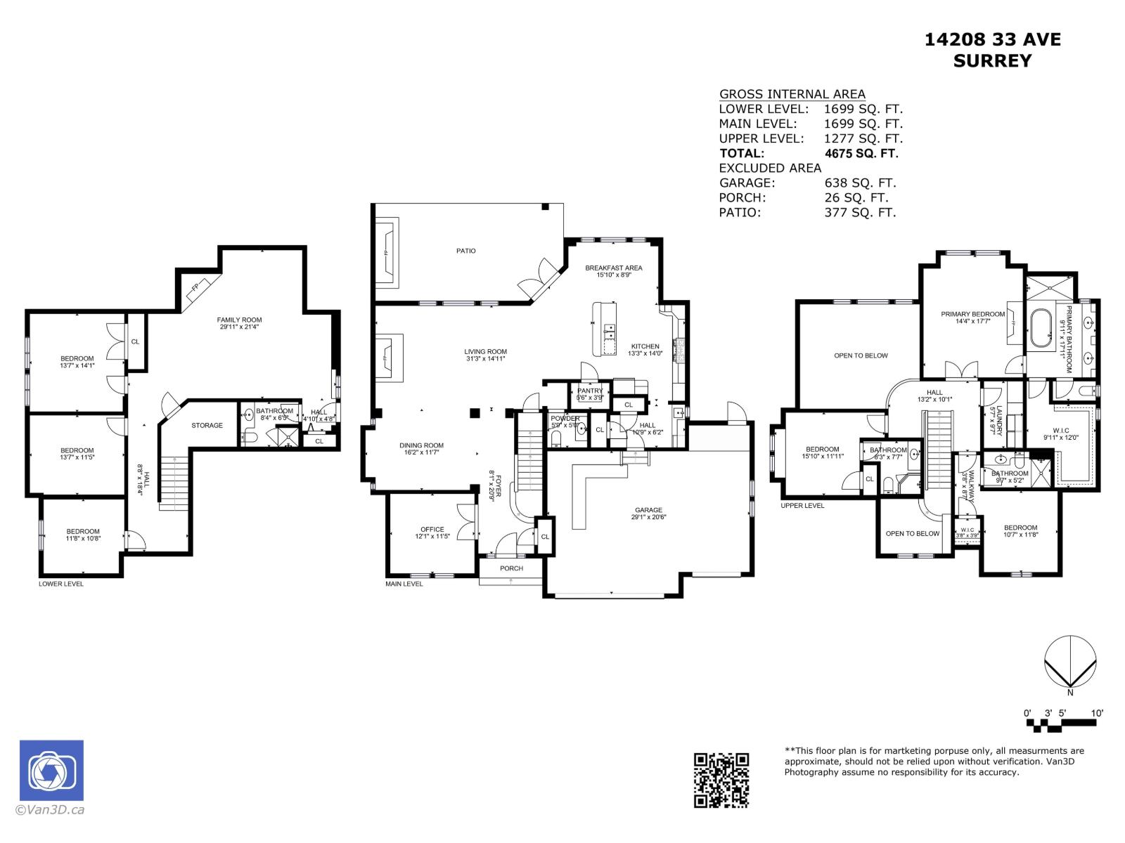 14208 33 Avenue, Surrey, British Columbia  V4P 3L9 - Photo 2 - R3097404