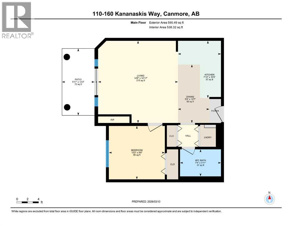 110, 160 Kananaskis Way, Canmore, Alberta  T1W 3E2 - Photo 28 - A2292788