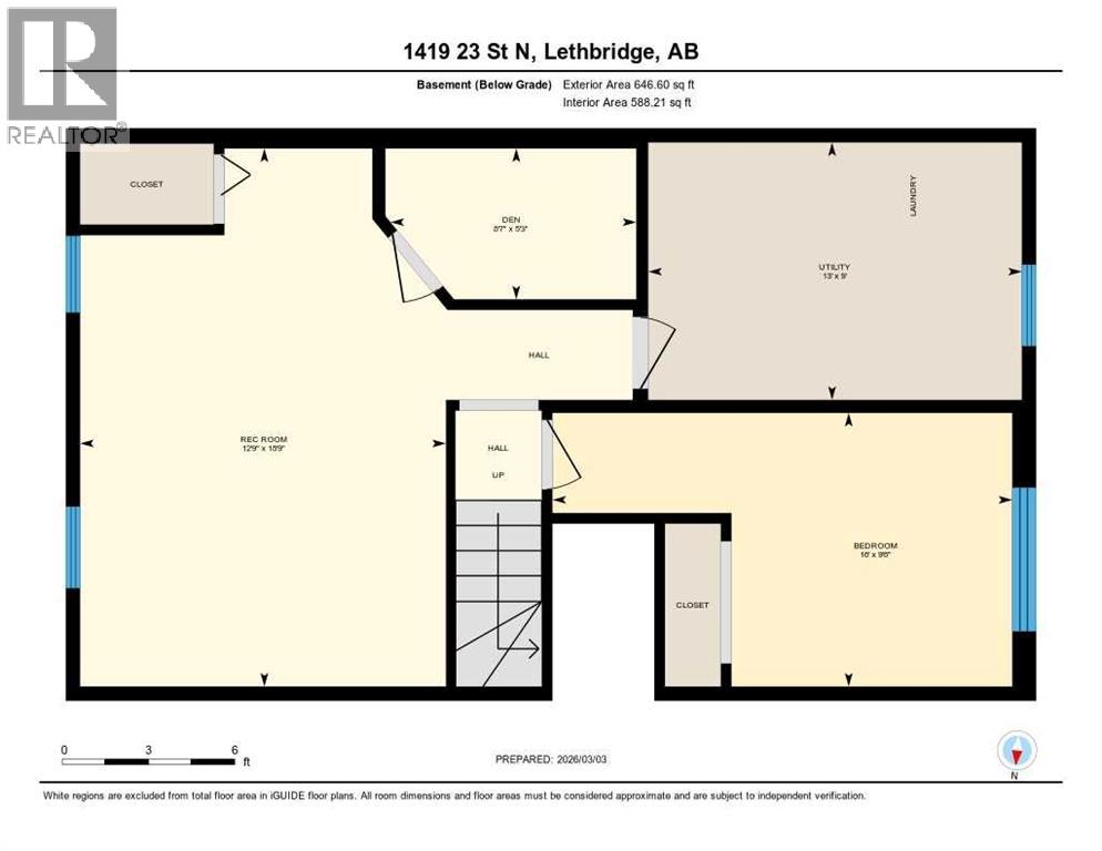 1419 23 Street N, Lethbridge, Alberta  T1H 4G3 - Photo 33 - A2291473