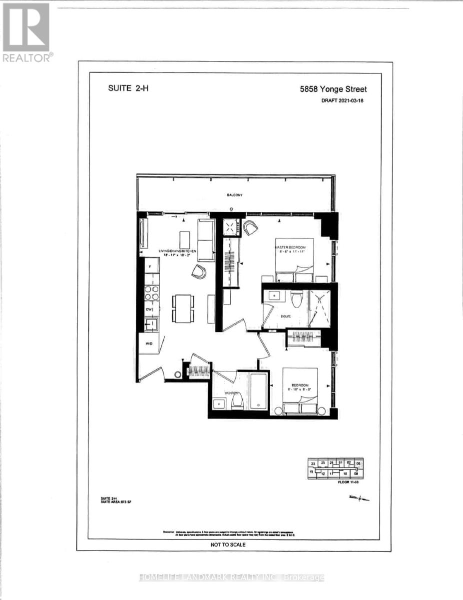 2105 - 5858 Yonge St Street, Toronto, Ontario  M2M 3T3 - Photo 17 - C12873916