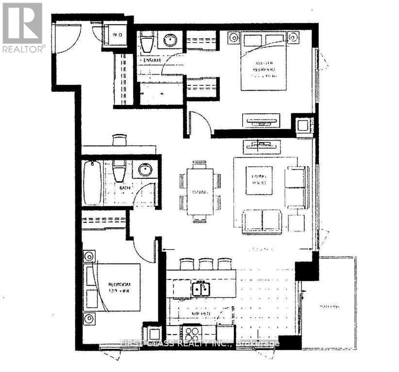 2308 - 190 Borough Drive, Toronto, Ontario  M1P 0B6 - Photo 3 - E12874036