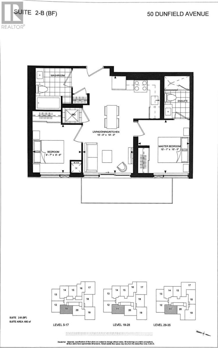 2211 - 50 Dunfield Avenue, Toronto, Ontario  M4S 0E4 - Photo 16 - C12874234