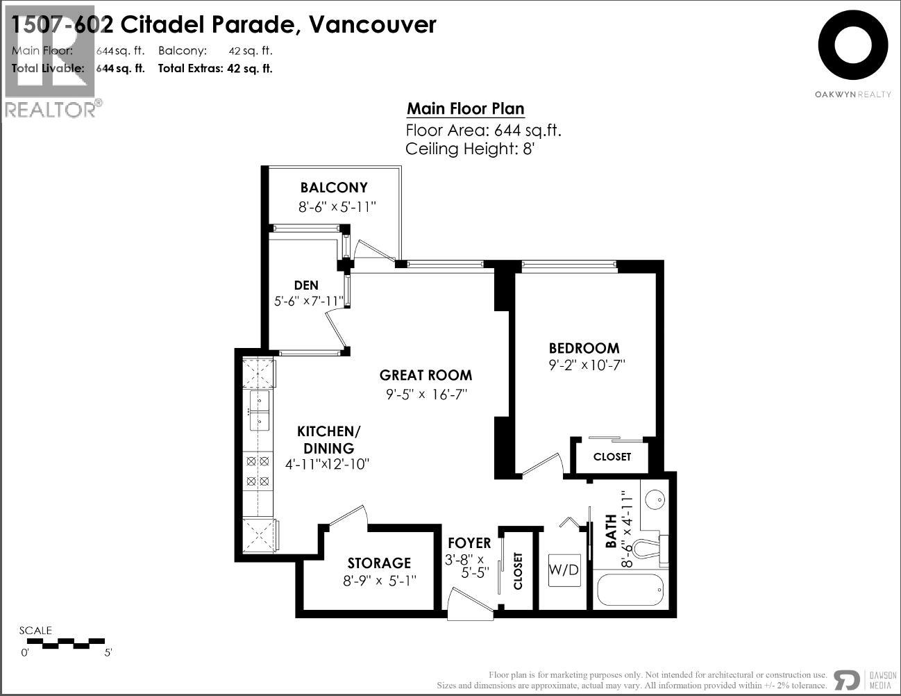 1507 602 Citadel Parade, Vancouver, British Columbia  V6B 1X2 - Photo 28 - R3099144