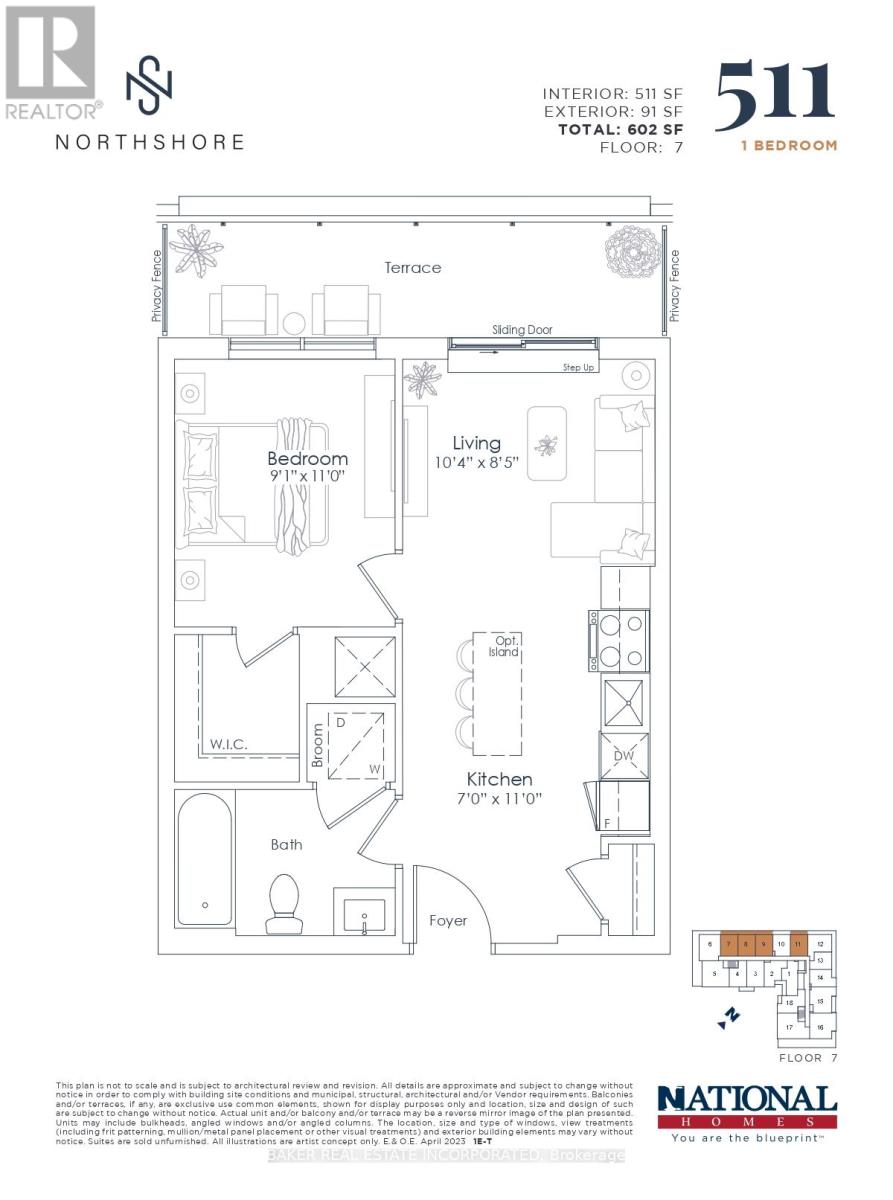 707 - 500 PLAINS ROAD E, Burlington, Ontario