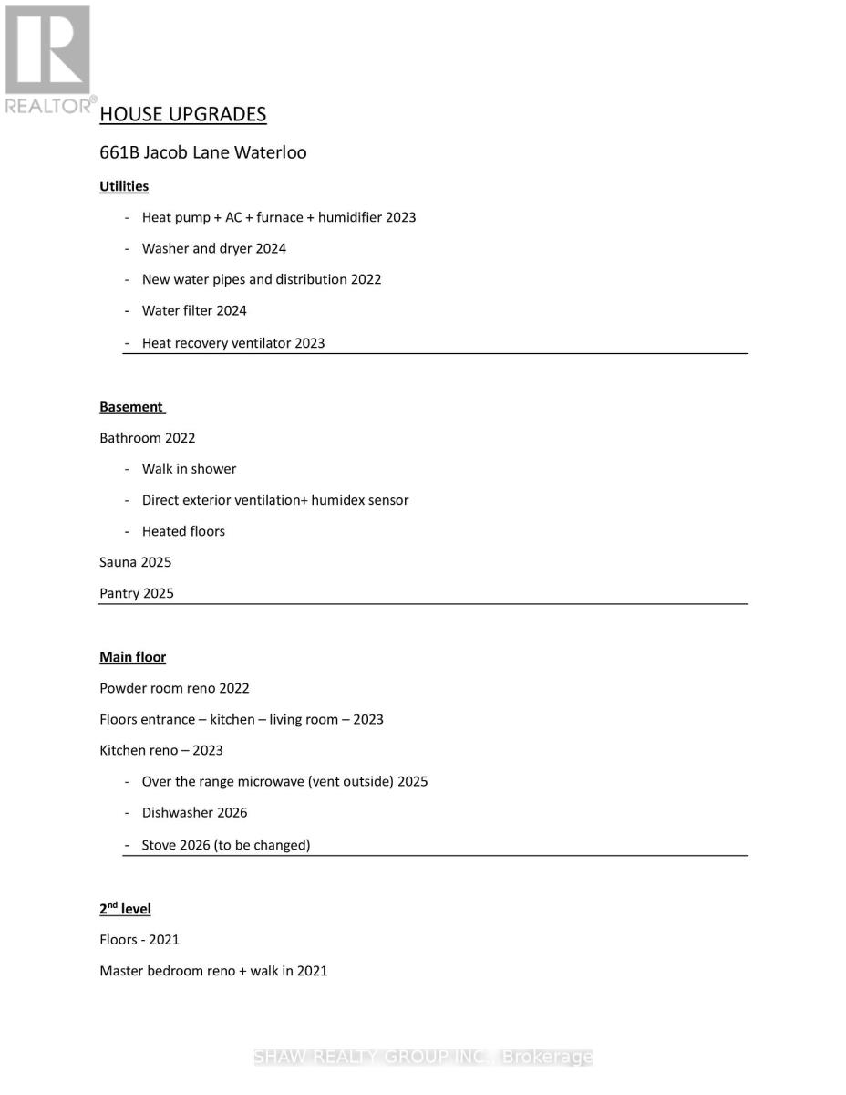 B - 661 Jacob Lane, Waterloo, Ontario  N2V 2G9 - Photo 42 - X12877060