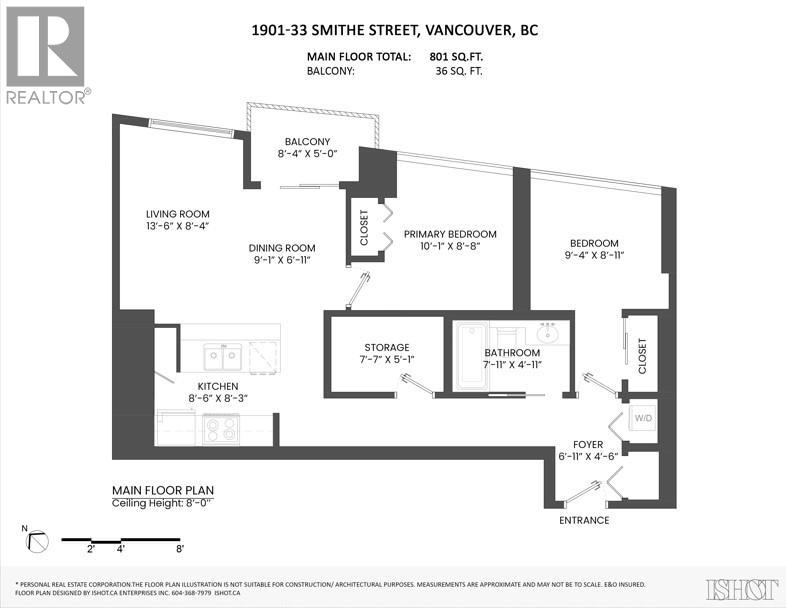 1901 33 Smithe Street, Vancouver, British Columbia  V6B 0B5 - Photo 40 - R3099217