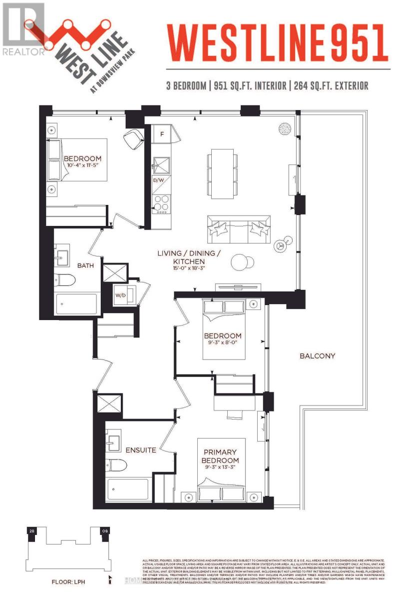 Lph28 - 1100 Sheppard Avenue W, Toronto (York University Heights), Ontario  M3K 0E4 - Photo 3 - W12877800