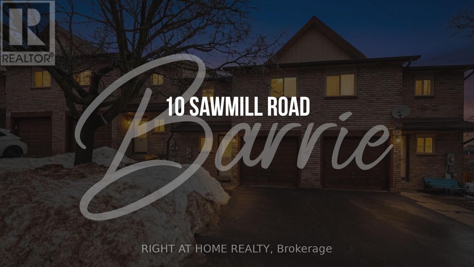10 - 32 SAWMILL ROAD, Barrie, Ontario