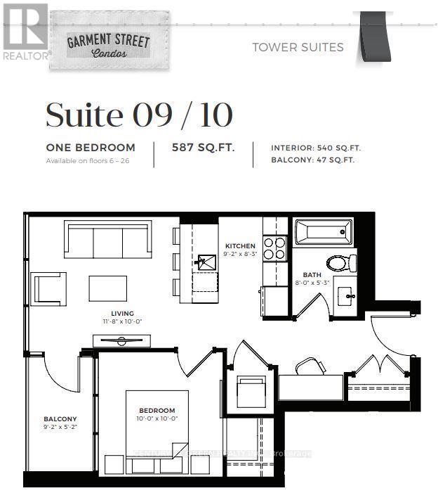 2709 - 108 Garment Street, Kitchener, Ontario  N2G 2B3 - Photo 20 - X12879944