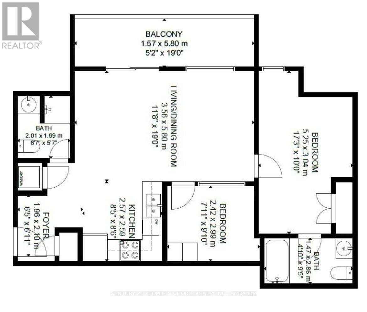 308h - 275 Larch Street, Waterloo, Ontario  N2L 3R2 - Photo 2 - X12878712