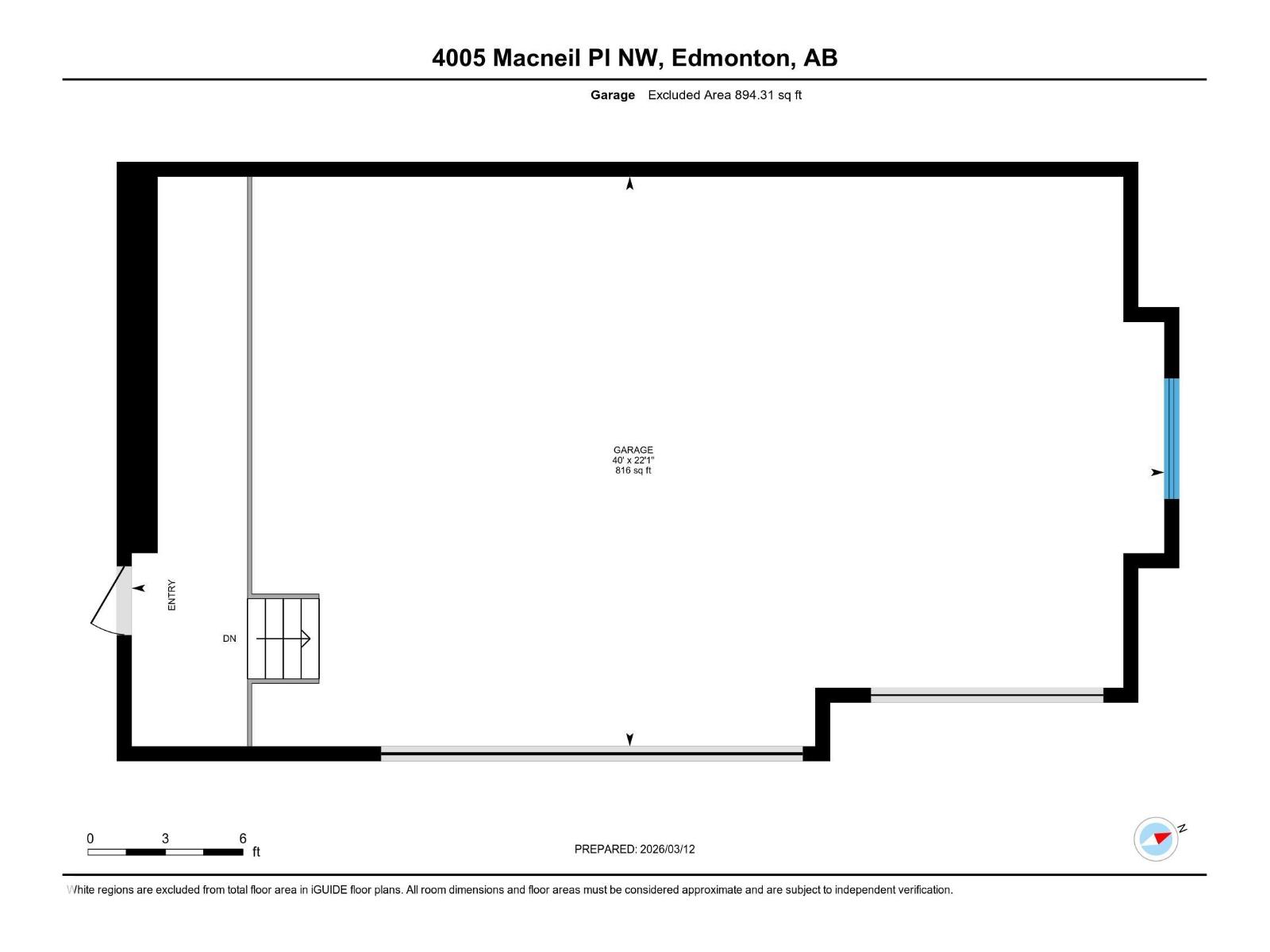 4005 Macneil Pl Nw Nw, Edmonton, Alberta  T6R 0H6 - Photo 55 - E4477321