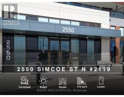 2119 - 2550 SIMCOE STREET N, Oshawa, Ontario