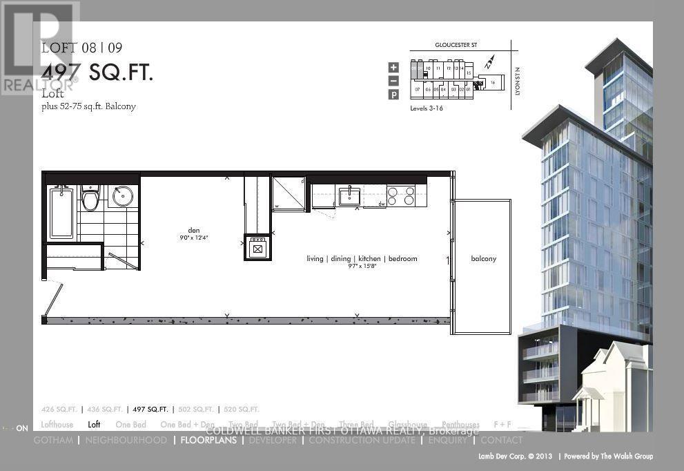 1008 - 224 Lyon Street N, Ottawa, Ontario  K1R 0C1 - Photo 7 - X12881328