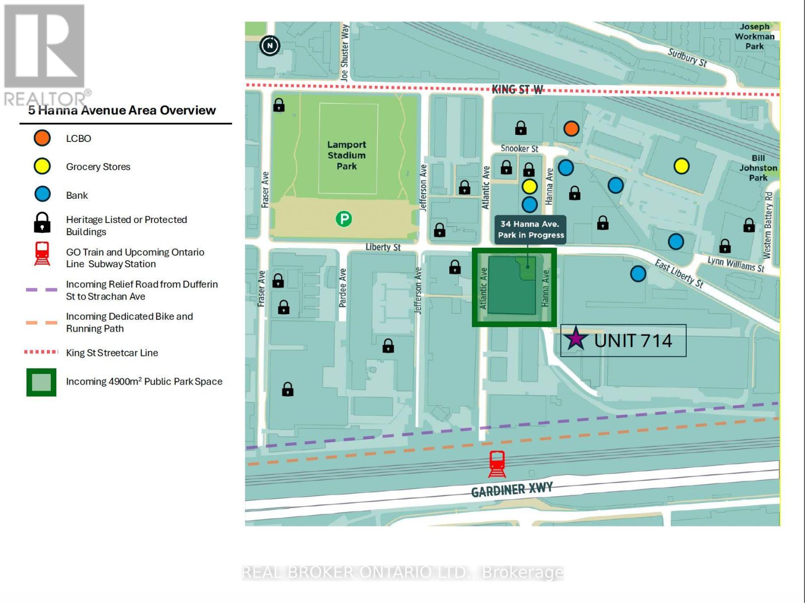 714 - 5 Hanna Avenue, Toronto, Ontario  M6K 0B3 - Photo 42 - C12850646